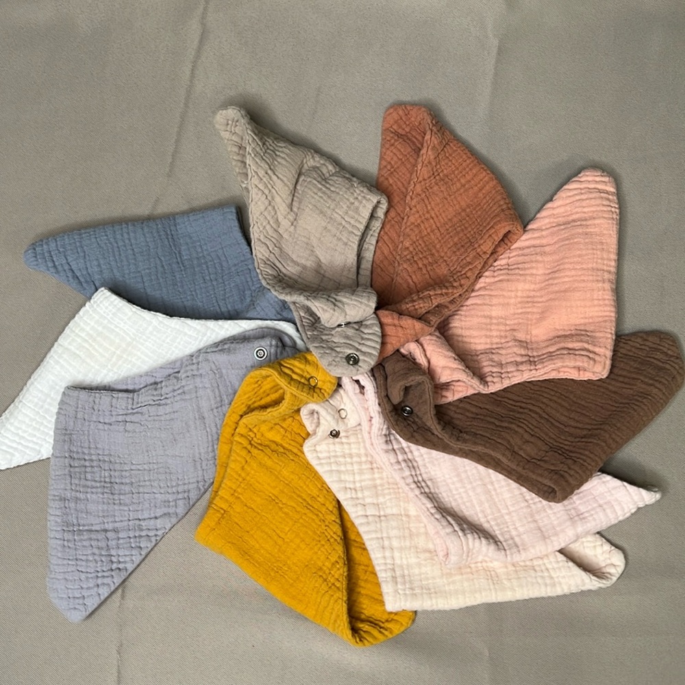 Muslin bib set